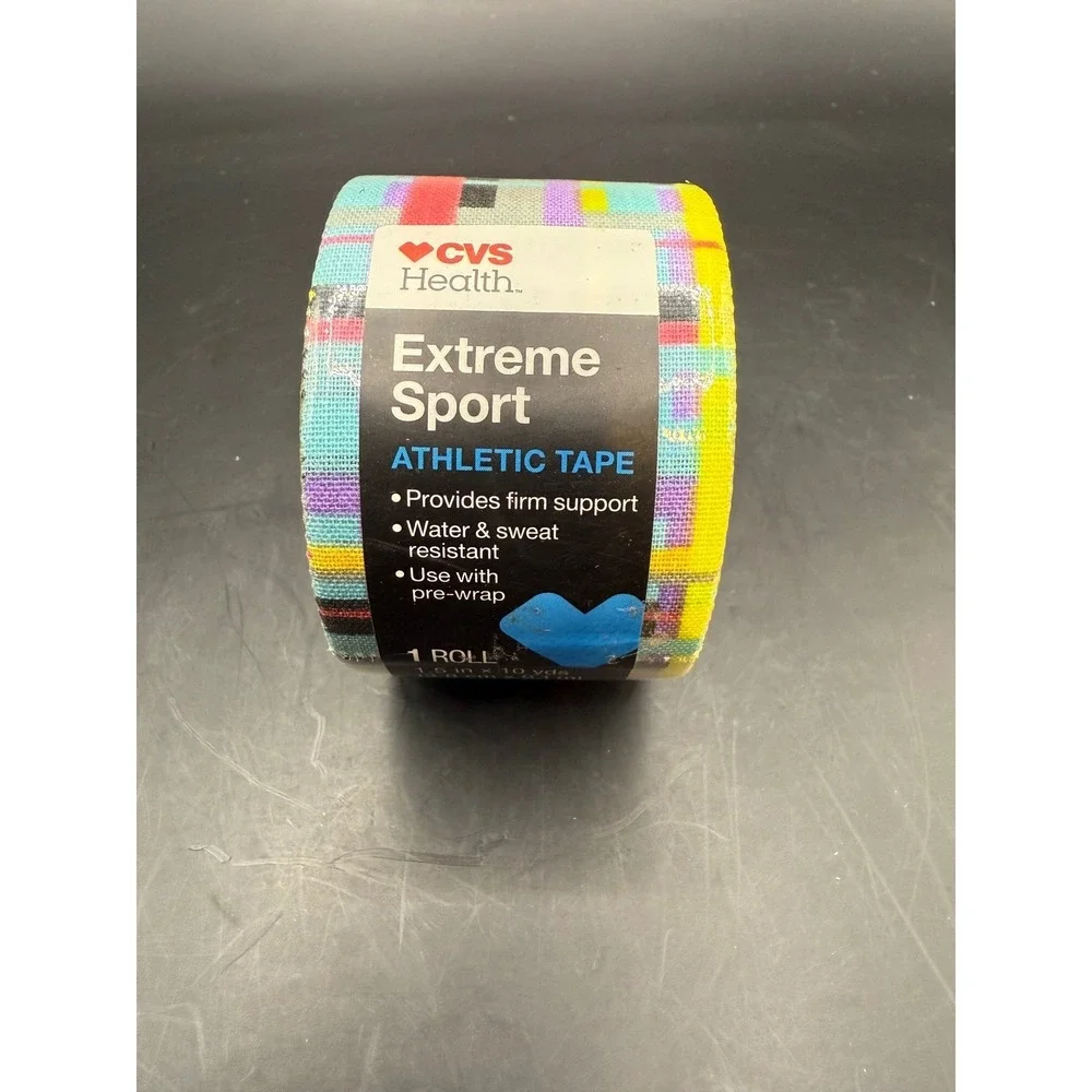 CVS‎ Health Extreme Sport Athletic Tape 1.5 in x 10 yds Water Sweat Resistant